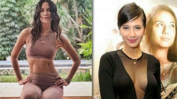 dewi sandra tanpa busana