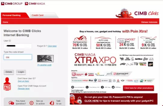 contoh fisikslip penyetoran di bank