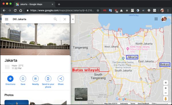 gambar peta indonesia merah putih