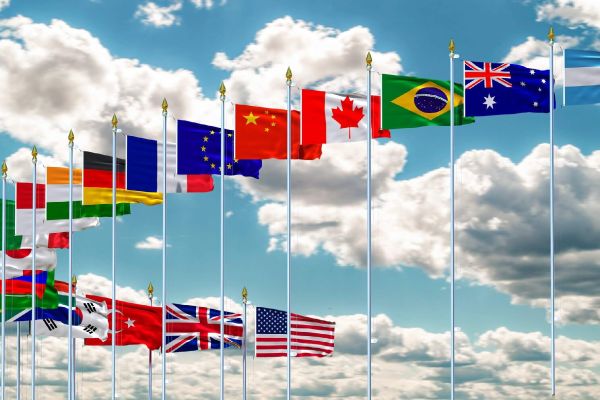popular country flags