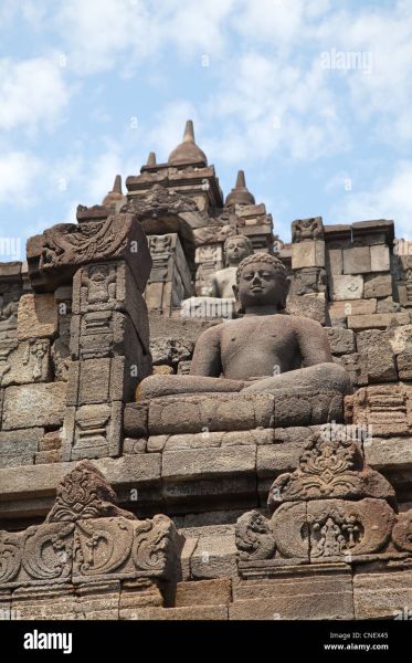 borobudur inside