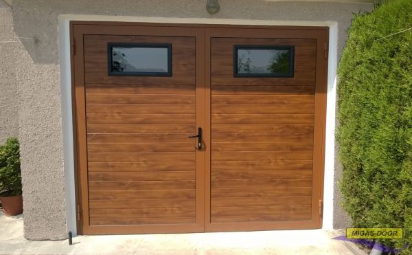 new single garage door