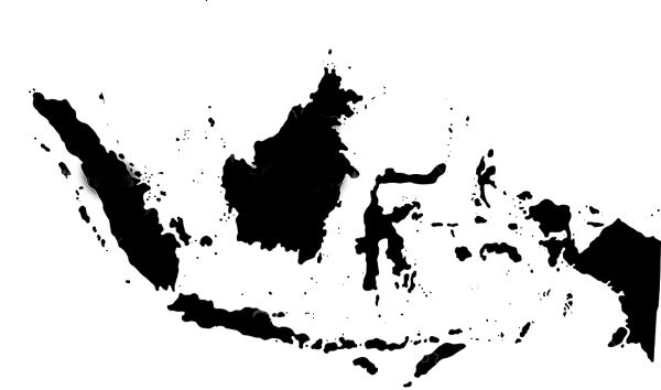 indonesia travel map